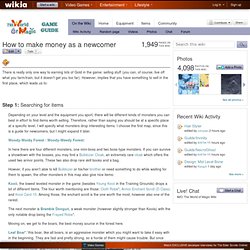 How to make money as a newcomer - IMO: The World of Magic Wiki
