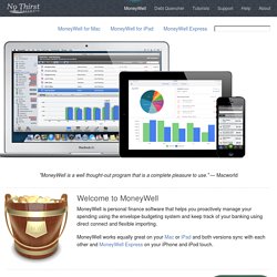 MoneyWell - Personal Finance Software for Mac and iPhone