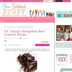 P.F. Chang's Mongolian Beef Copycat Recipe