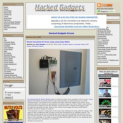 Monitor Household AC Power usage using Clamp Meters - Hacked Gad