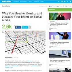 Why You Need to Monitor and Measure Your Brand on Social Media