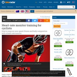 Heart Rate Monitor Training For Cyclists: The Basics