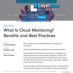 What Is Cloud Monitoring? Benefits and Best Practices