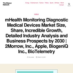 mHealth Monitoring Diagnostic Medical Devices Market Size, Share, Incredible Growth, Detailed Industry Analysis and Business Prospects by 2030