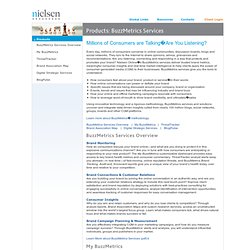 Nielsen Online - Brand Monitoring