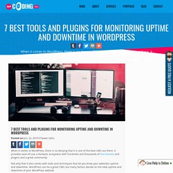 Best Tools and plugins for Monitoring Uptime and Downtime in WordPress