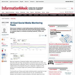 10 Cool Social Media Monitoring Tools - The BrainYard