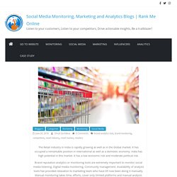 Role of brand analysis tools in Retail Industry