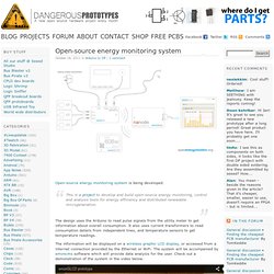 Energy monitoring