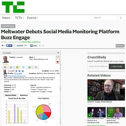 Meltwater Debuts Social Media Monitoring Platform Buzz Engage