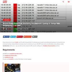 Become Really Paranoid By Monitoring Your Network’s Comings & Goings With WallWatcher & DD-WRT