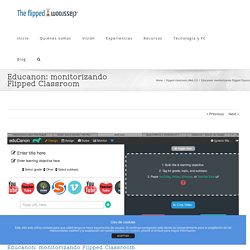 Educanon: monitorizando Flipped Classroom