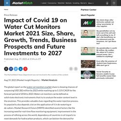 Impact of Covid 19 on Water Cut Monitors Market 2021 Size, Share, Growth, Trends, Business Prospects and Future Investments to 2027