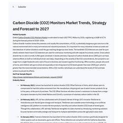 Carbon Dioxide (CO2) Monitors Market Trends, Strategy and Forecast to 2027