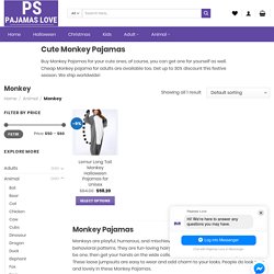 Monkey Pajamas: Cheap Monkey Pajama for Adults, Kids in 2019