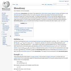 Monodromy