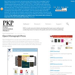 Open Monograph Press