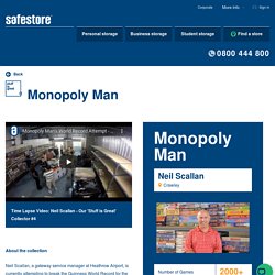 Monopoly Man, Collector of 2000+ Games - Safestore