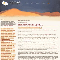 MonoTouch and OpenGL » Nomad Cooperative