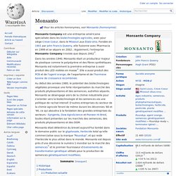 Monsanto wikipedia