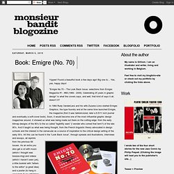 Book: Emigre (No. 70)