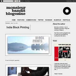 India Block Printing