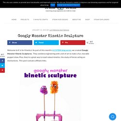 Googly Monster Kinetic Sculpture