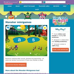 Monster minigames - Teach Your Monster to Read