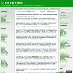 Eellogofusciouhipoppokunurious, and other monstrosities « Glossographia