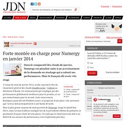 Forte montée en charge pour Numergy en janvier 2014