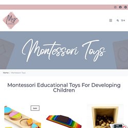 Montessori Educational Toys For Toddlers