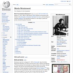 Maria Montessori