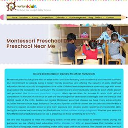 Montessori Preschool Near Dublin
