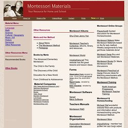 MontessoriMaterials.org