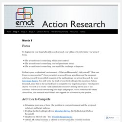 EMDTMS Action Research