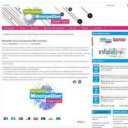 Montpellier lance le programme Ville numérique