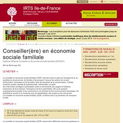 IRTS Montrouge/Neuilly-sur-Marne - Fondation ITSRS