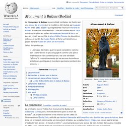 Monument à Balzac (Rodin)