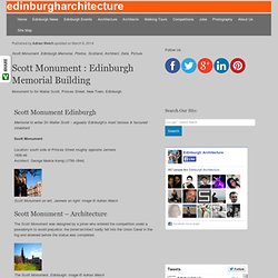 Scott Monument - Edinburgh Memorial