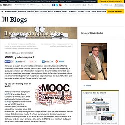 MOOC : y aller ou pas