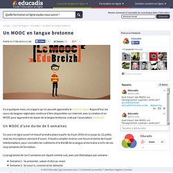 Un MOOC en langue bretonne