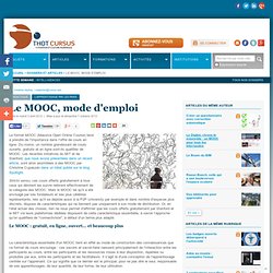 Le MOOC, mode d'emploi