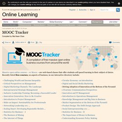 MOOC Tracker