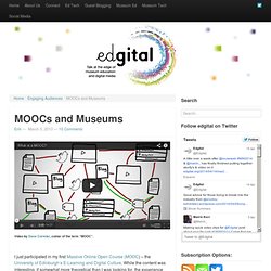 MOOCs and Museums
