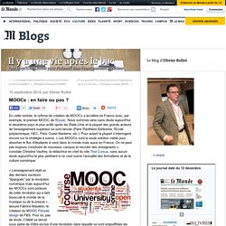 MOOCs : en faire ou pas
