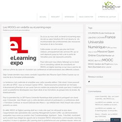 Les MOOCs en vedette au eLearning expo