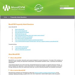 MoodGYM: Frequently Asked Questions