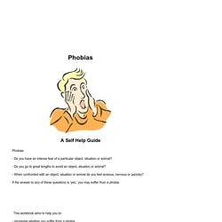MOODJUICE - Phobias - Self-help Guide