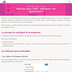 Motrain pour LMS : Impliquez vos apprenants ! - E-learning Touch'