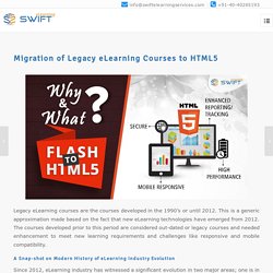 Reasons for Conversion of Flash to HTML5